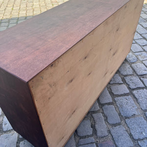 Schuhschrank Teak mit Messinggriffen aus Dänemark