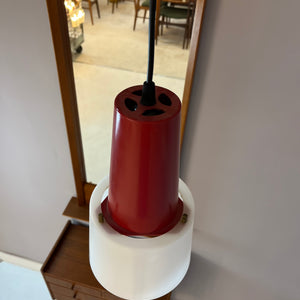 Küchenlampe rot weiß Kunststoff von Philips Holland