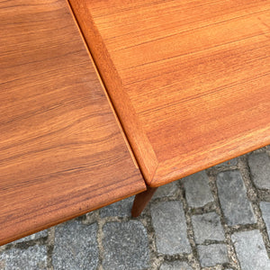 Ausziehbarer Esstisch Teak von Rosenstrup Møbelfabrik