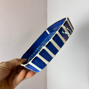 Schale blau Porzellan von Marianne Johnson für Royal Copenhagen