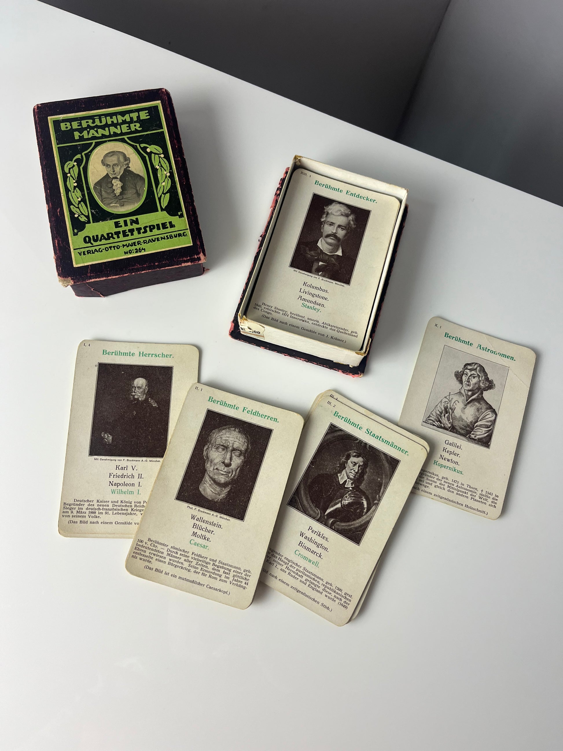 Quartettspiel Berühmte Männer