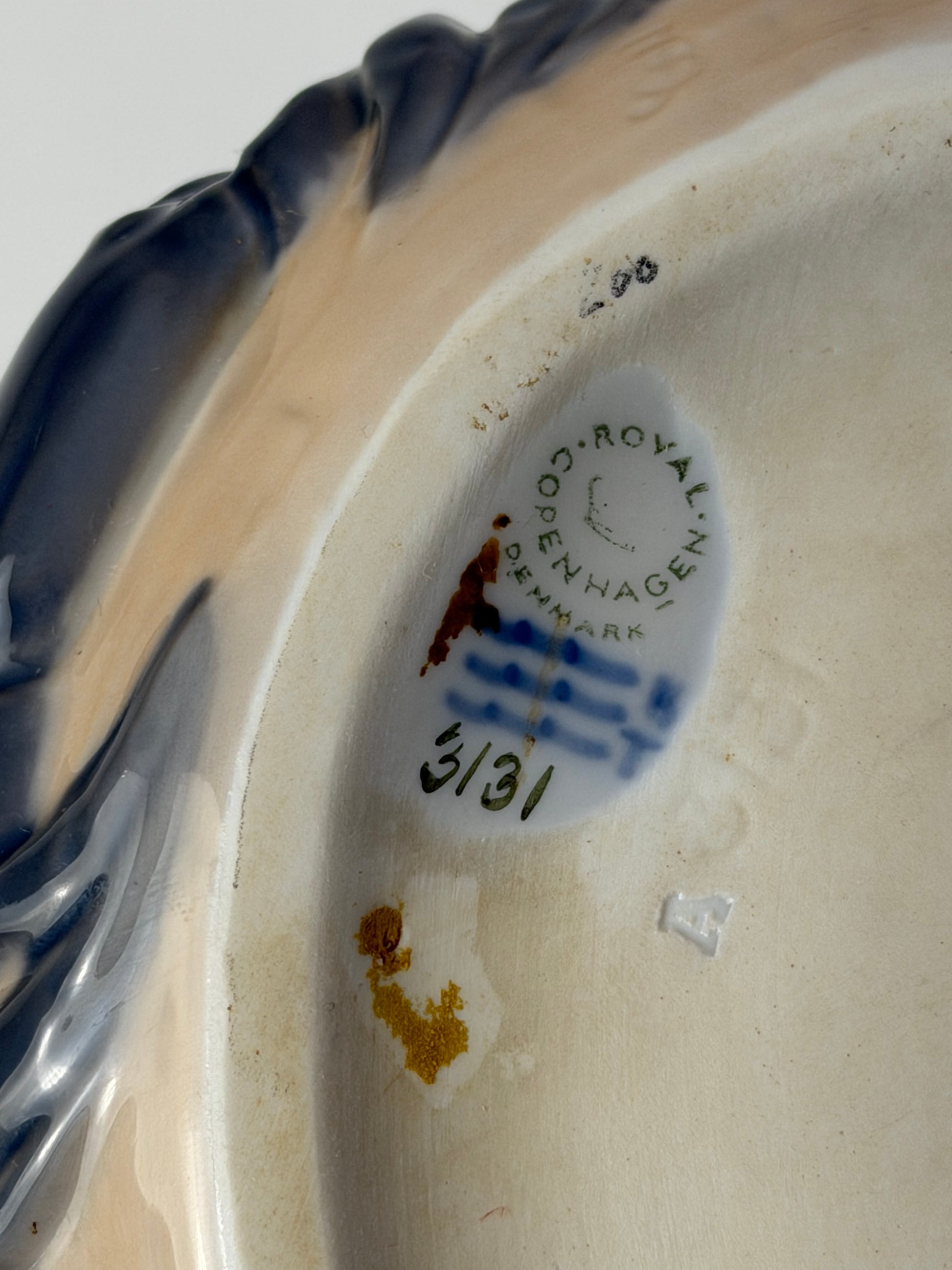 Schale Krebs Typ 3131 von Jorgen Baslov für Royal Copenhagen