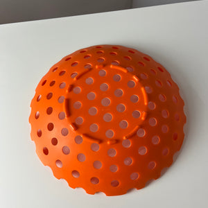 Schale orange Kunststoff