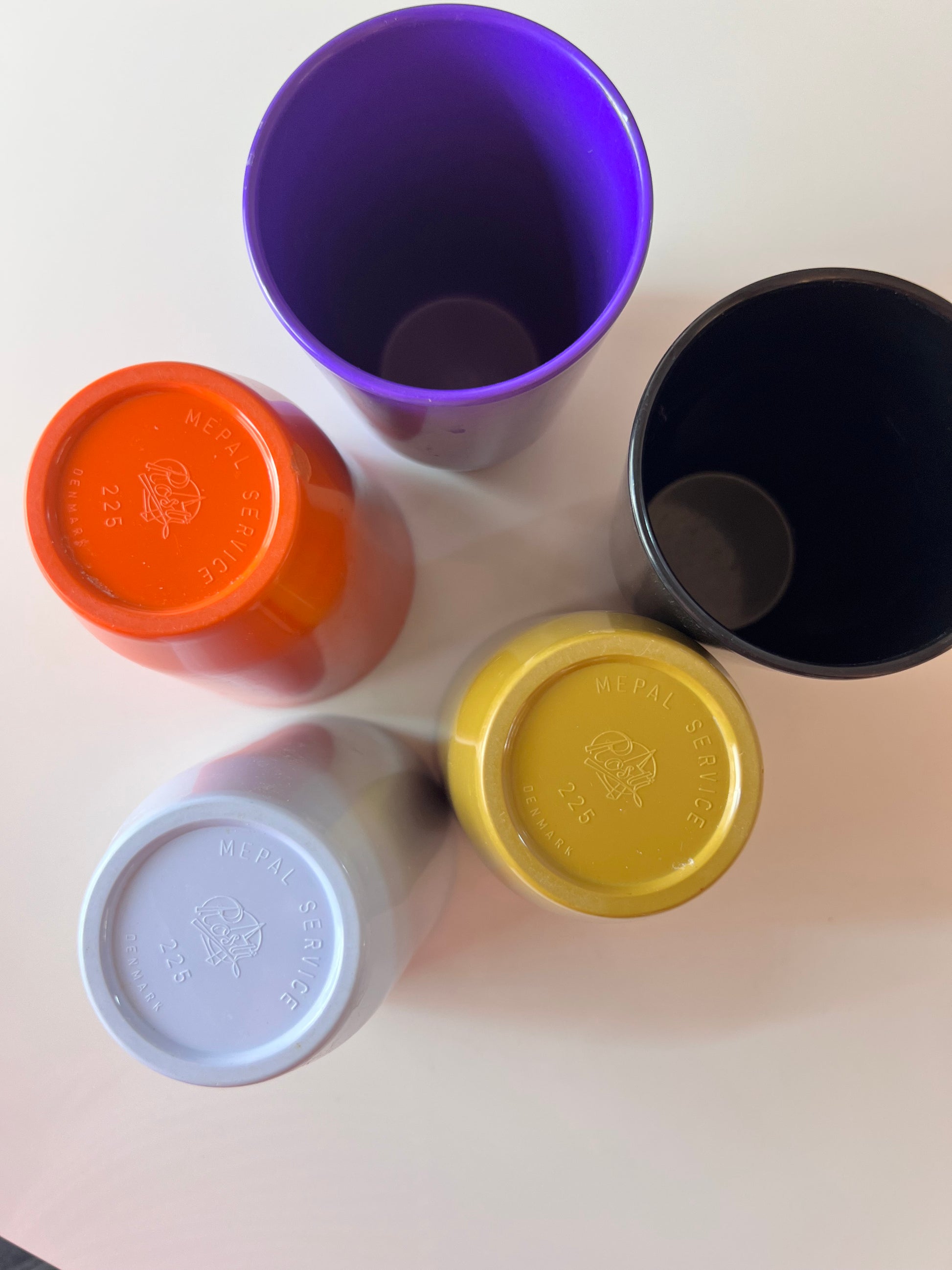 Set: 5 Becher Mepal Service 225 von Rosti