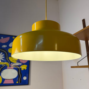 Hängelampe gelb aus Dänemark