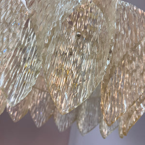 Hängelampe Plexiglas 70er