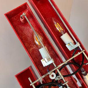 Wandlampe rot von Uwe Mersch
