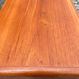 Highboard mit Vitrine Teak aus Dänemark