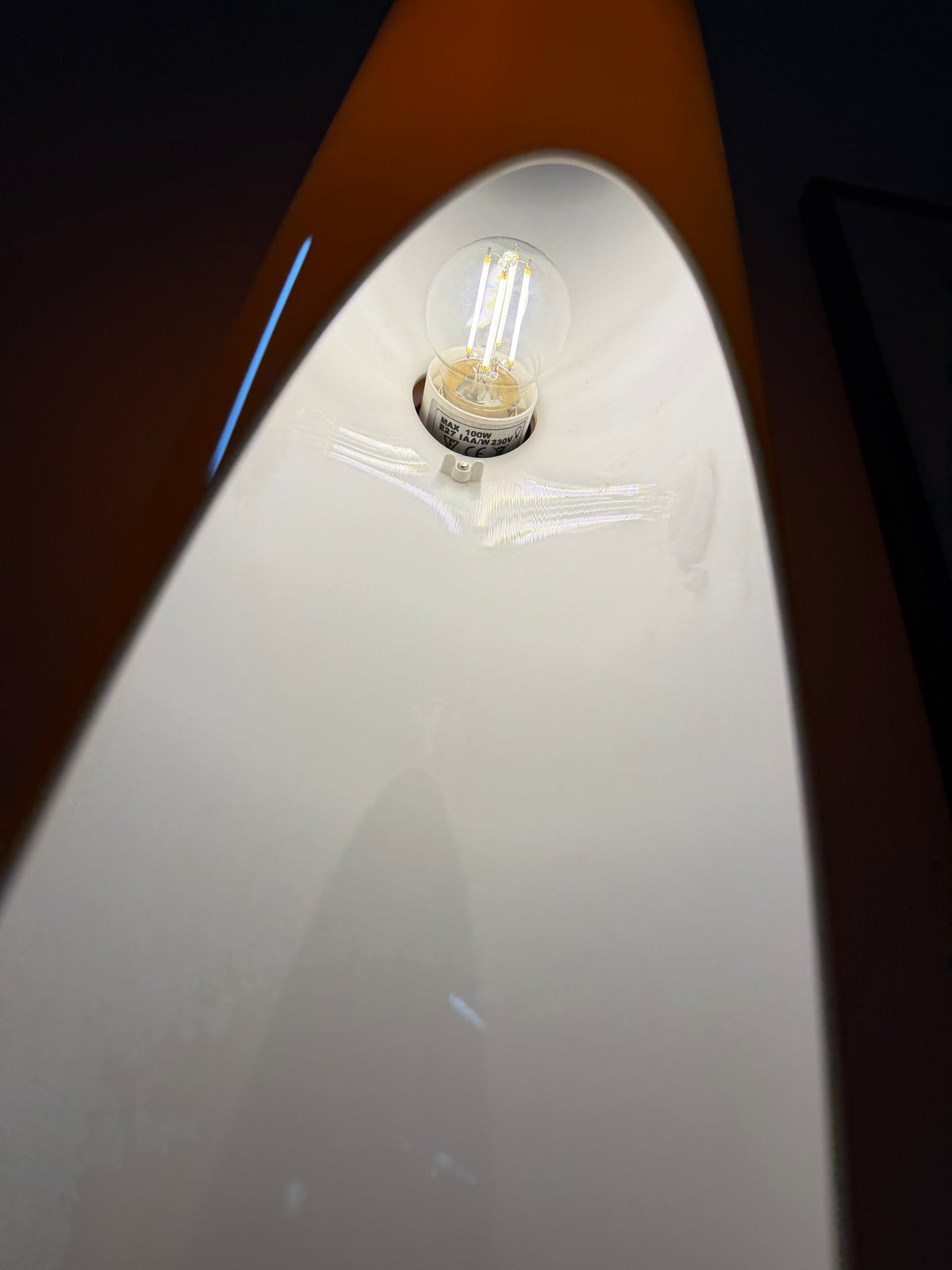 Wandlampe Shakti Wall Fix orange von Marzio Rusconi Clerici für Kundalini