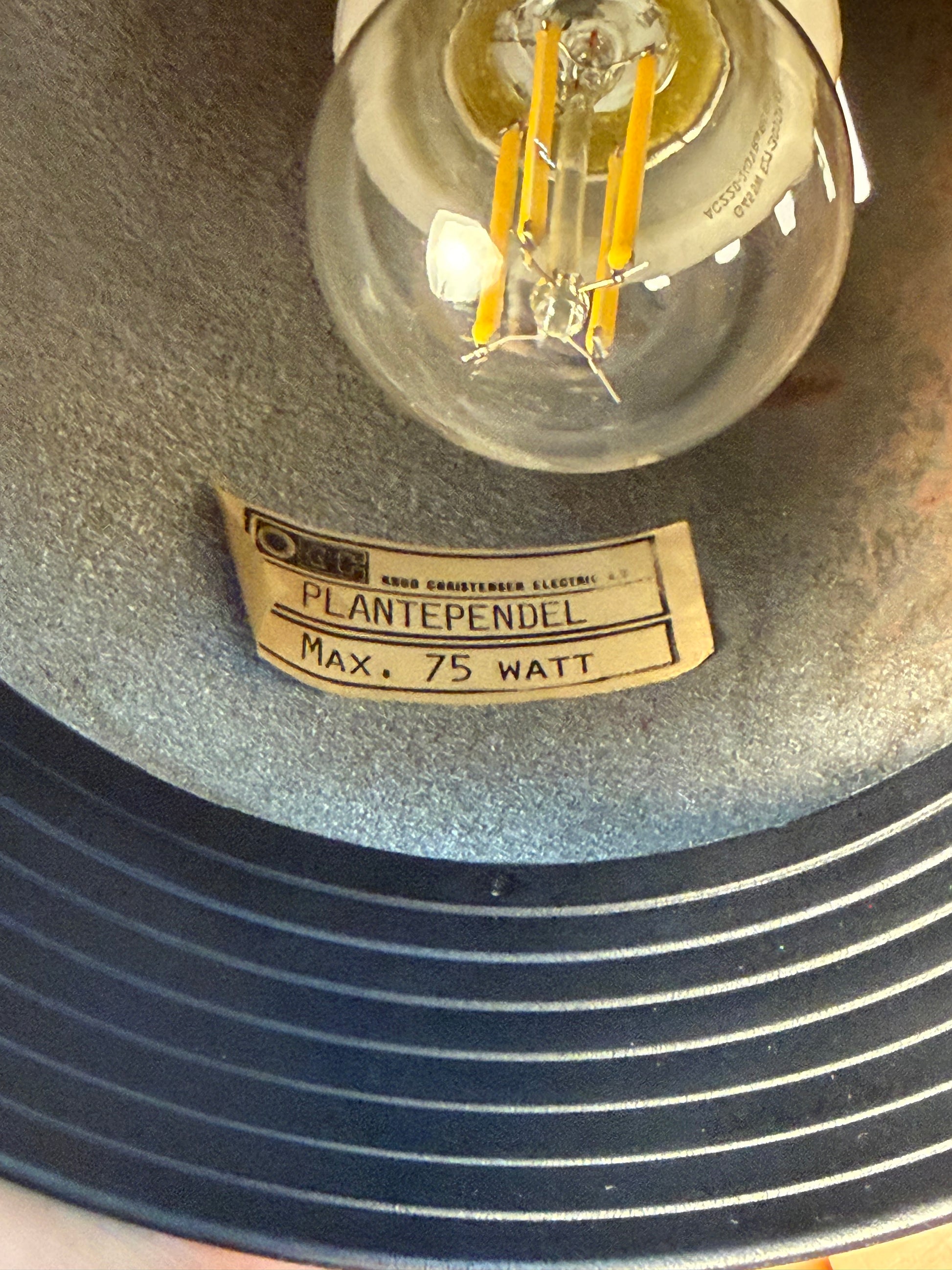 Hängelampe weiß von Knud Christensen Electrical