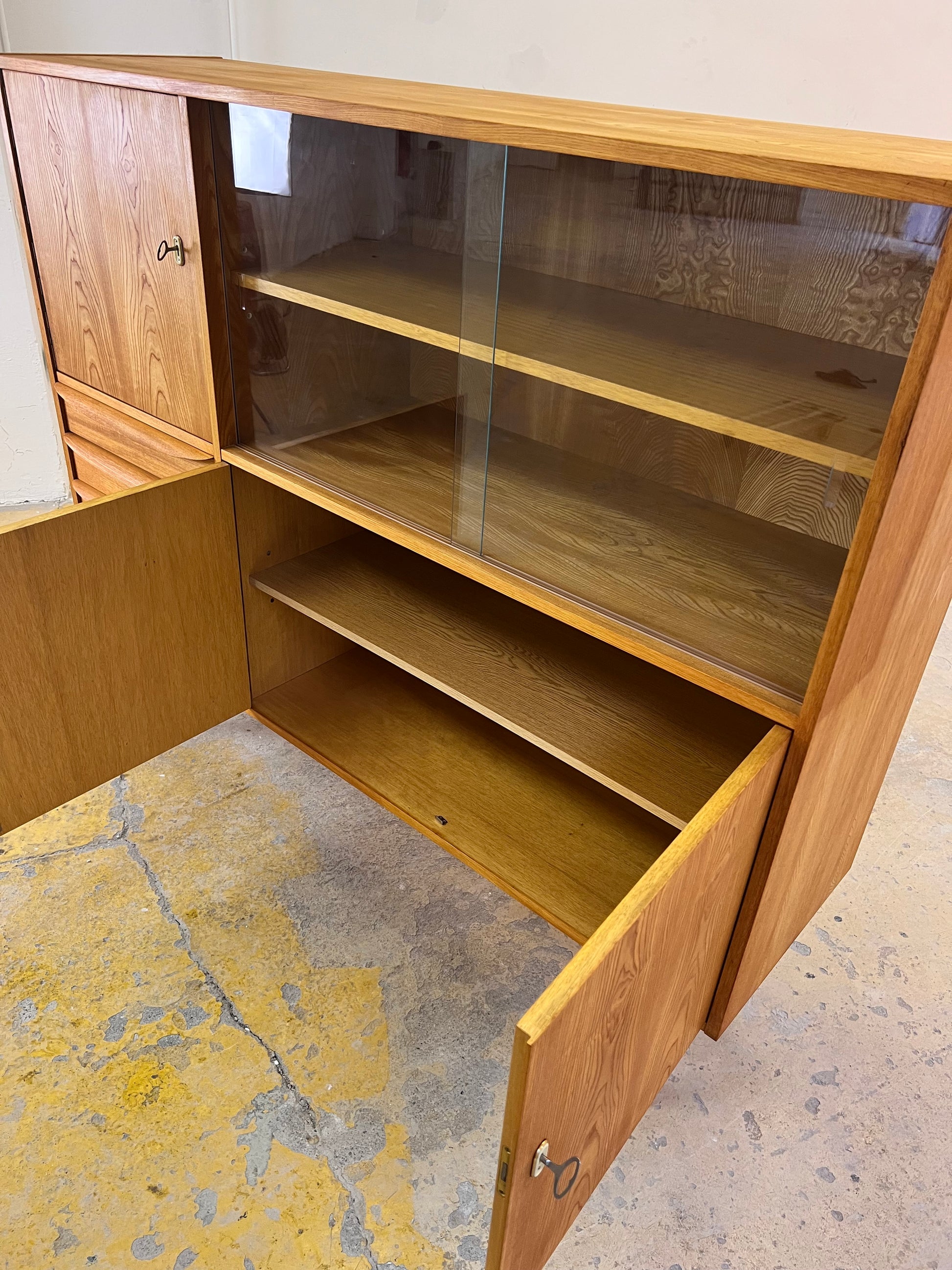 Highboard / Wohnzimmerschrank Typ 602 von Franz Ehrlich für Hellerau