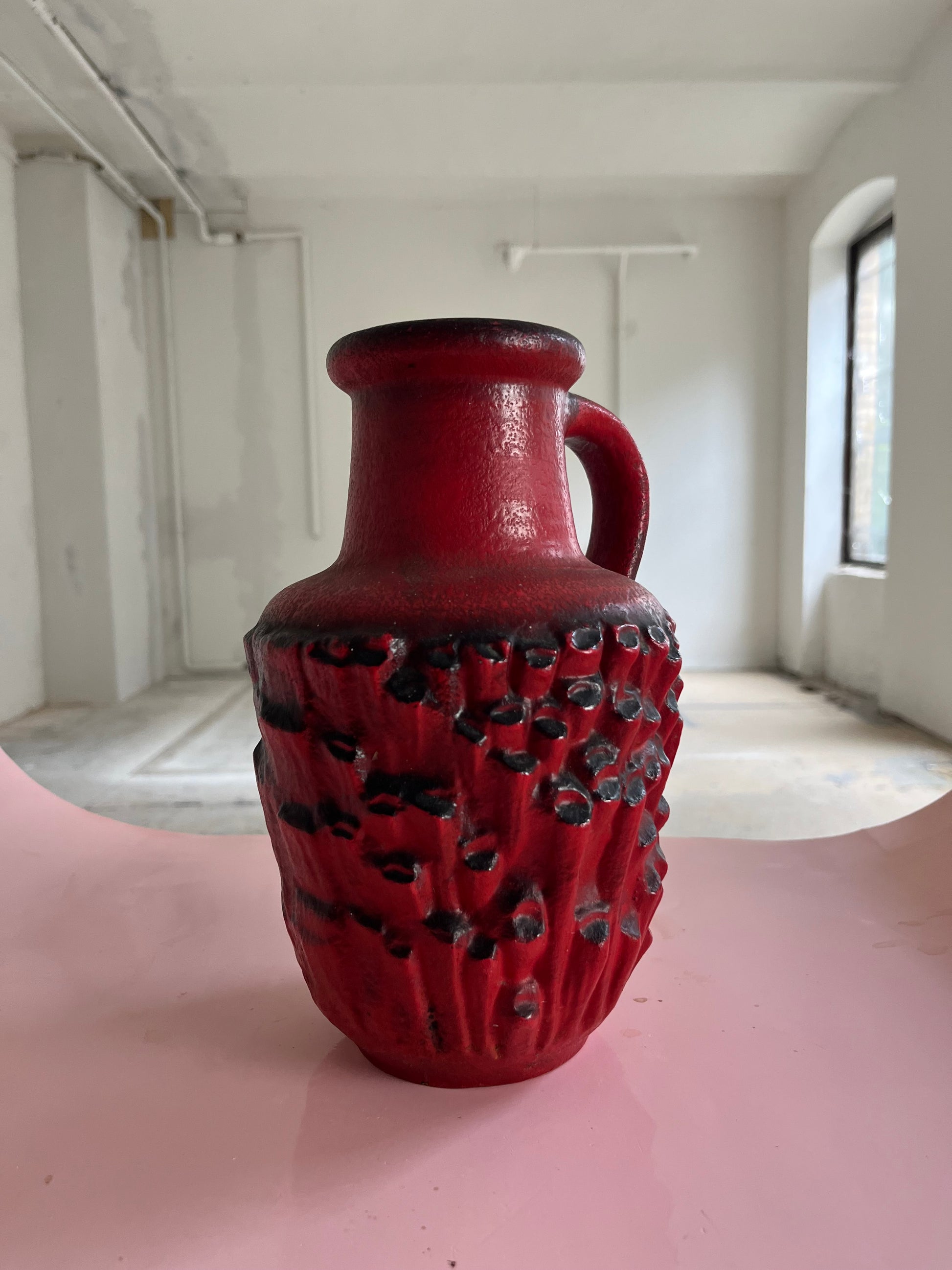 Vase 7587-25 rot von Carstens Keramik
