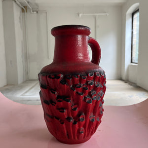 Vase 7587-25 rot von Carstens Keramik