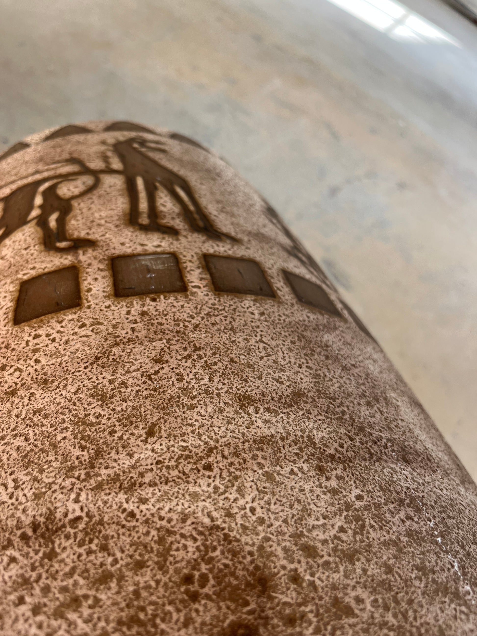 Bodenvase Ägina 124 von Ceramano West Germany