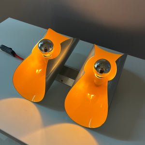 Wandlampe gelb silber von Massive