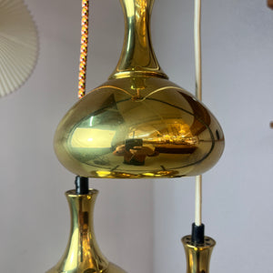 Hängelampe Messing von Scandi Lamp