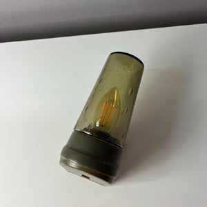Wandlampe Modell 6080 Rauchglas von Sigvard Bernadotte für Ifö