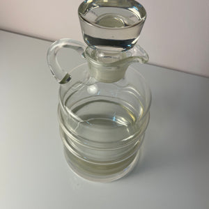 Likörkaraffe mit Stopfen Glas