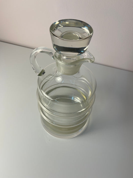 Likörkaraffe mit Stopfen Glas