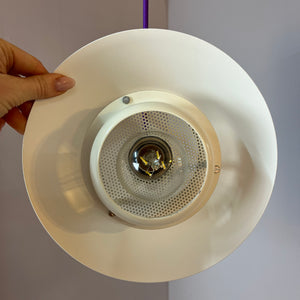 Lamellenlampe weiß aus Dänemark