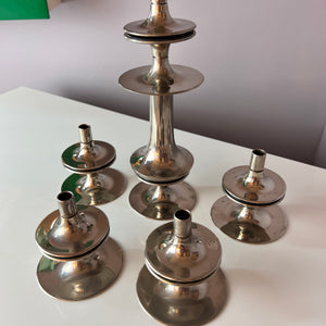 Set: Kerzenständer von Hans Nagel für BMF