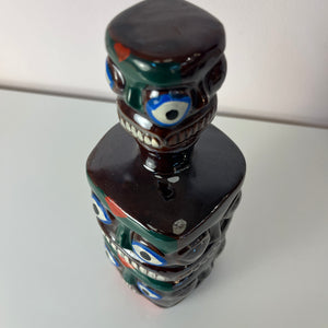 Set: Tiki Schnapsdekanter & 6 Becher