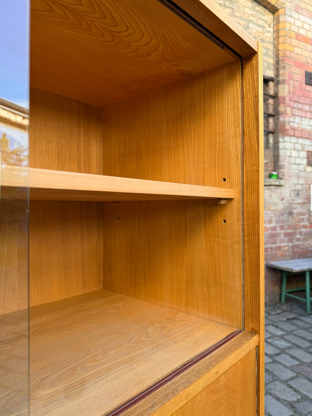 Highboard Typ 602/G Esche von Franz Ehrlich für Hellerau