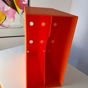 Plattenregal Kunststoff orange Dänemark