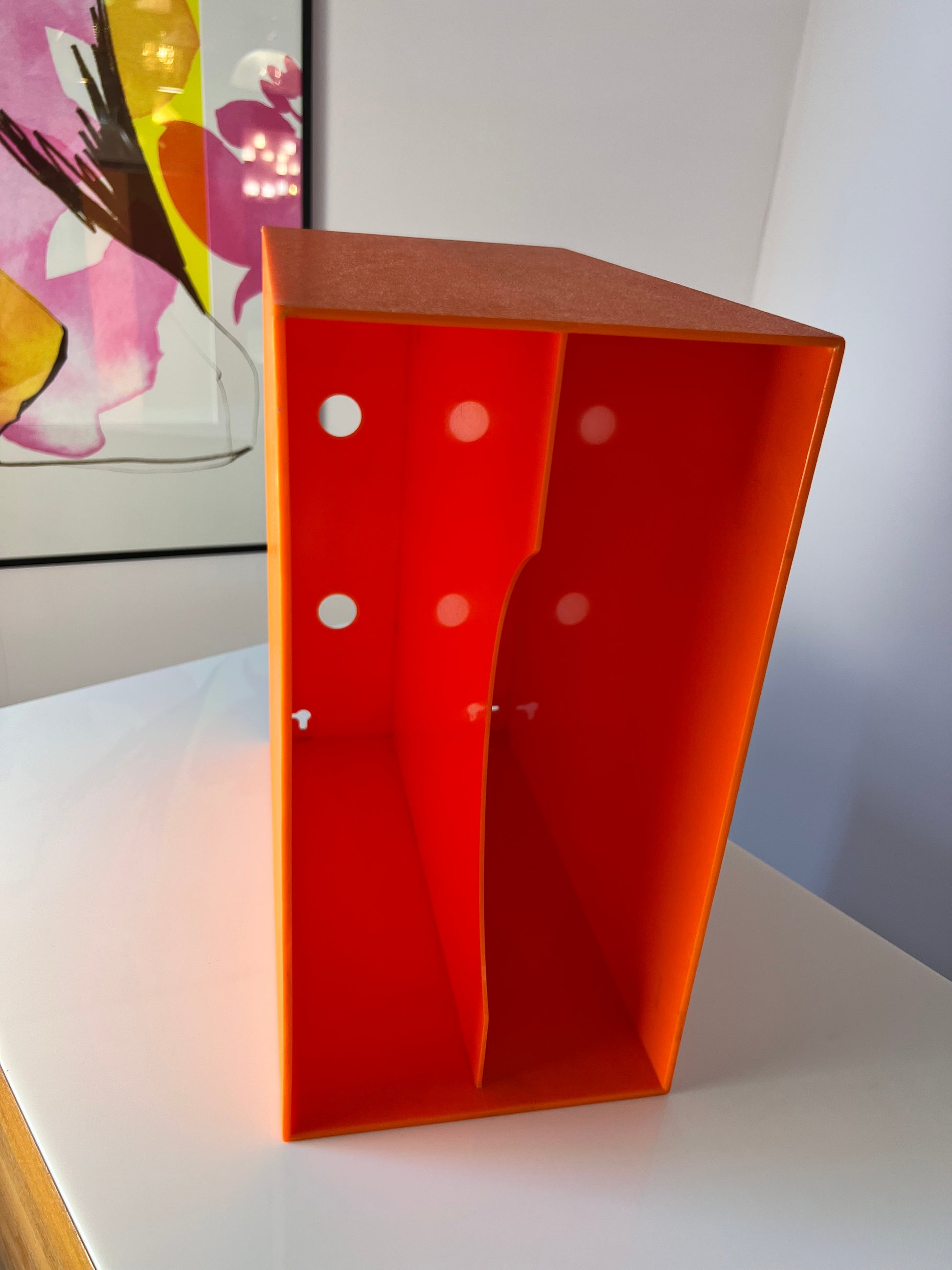 Plattenregal Kunststoff orange Dänemark