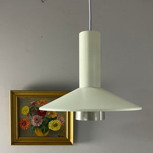 Hängelampe Modell 880 weiß silber von Schmidt’s Lampedesign