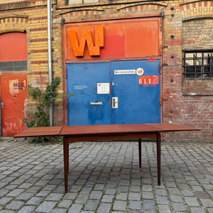 Ausziehbarer Esstisch Teak aus Dänemark