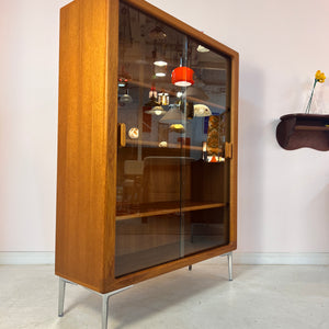 Vitrinenschrank Teak von Silkeborg Møbelfabrik