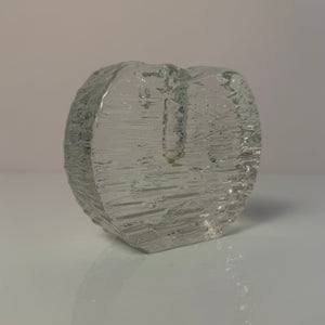Solifleur Vase Kristallglas von Ritzenhoff