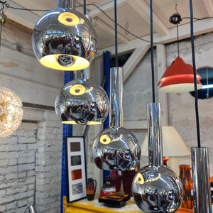 Kaskadenlampe 10-flammig Chrom von STAFF