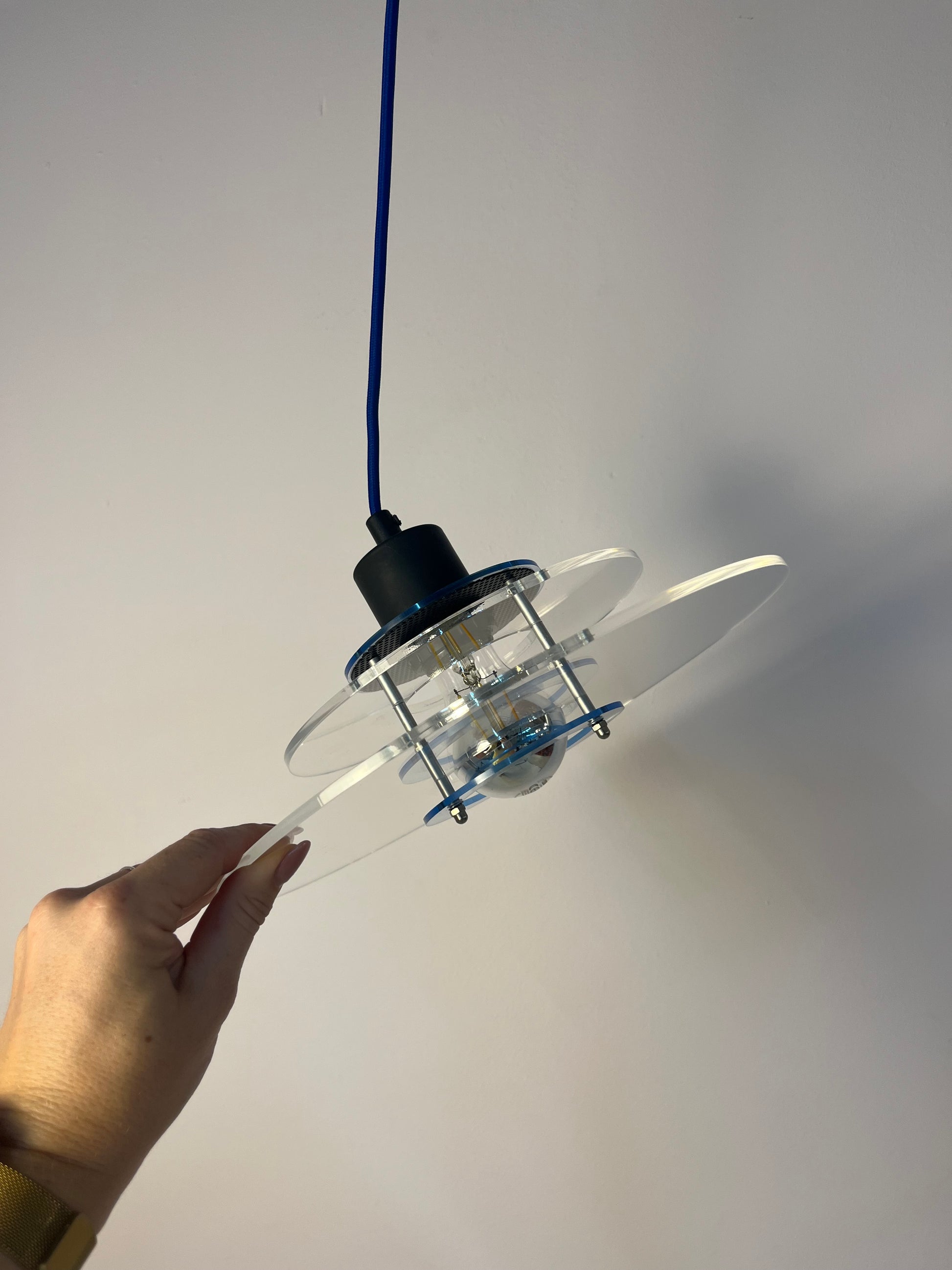 Lamellenlampe Space Acrylglas von Design Light