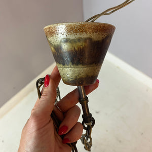 Hängelampe Modell 1079 Keramik von Axella Stentøj