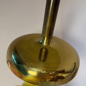 Hängelampe Messing aus Dänemark