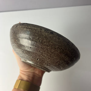 Schale blau grau Keramik aus Dänemark