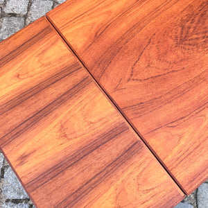 Kleiner ausziehbarer Esstisch Teak aus Dänemark