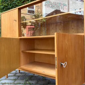 Highboard Typ 602/G Esche von Franz Ehrlich für Hellerau