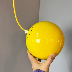 Kugellampe gelb aus Dänemark