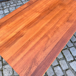 Esstisch Teak Vollholz mit eingehängter Platte