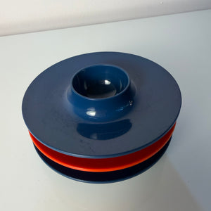 Set: 3x Eierbecher blau rot von Mepal