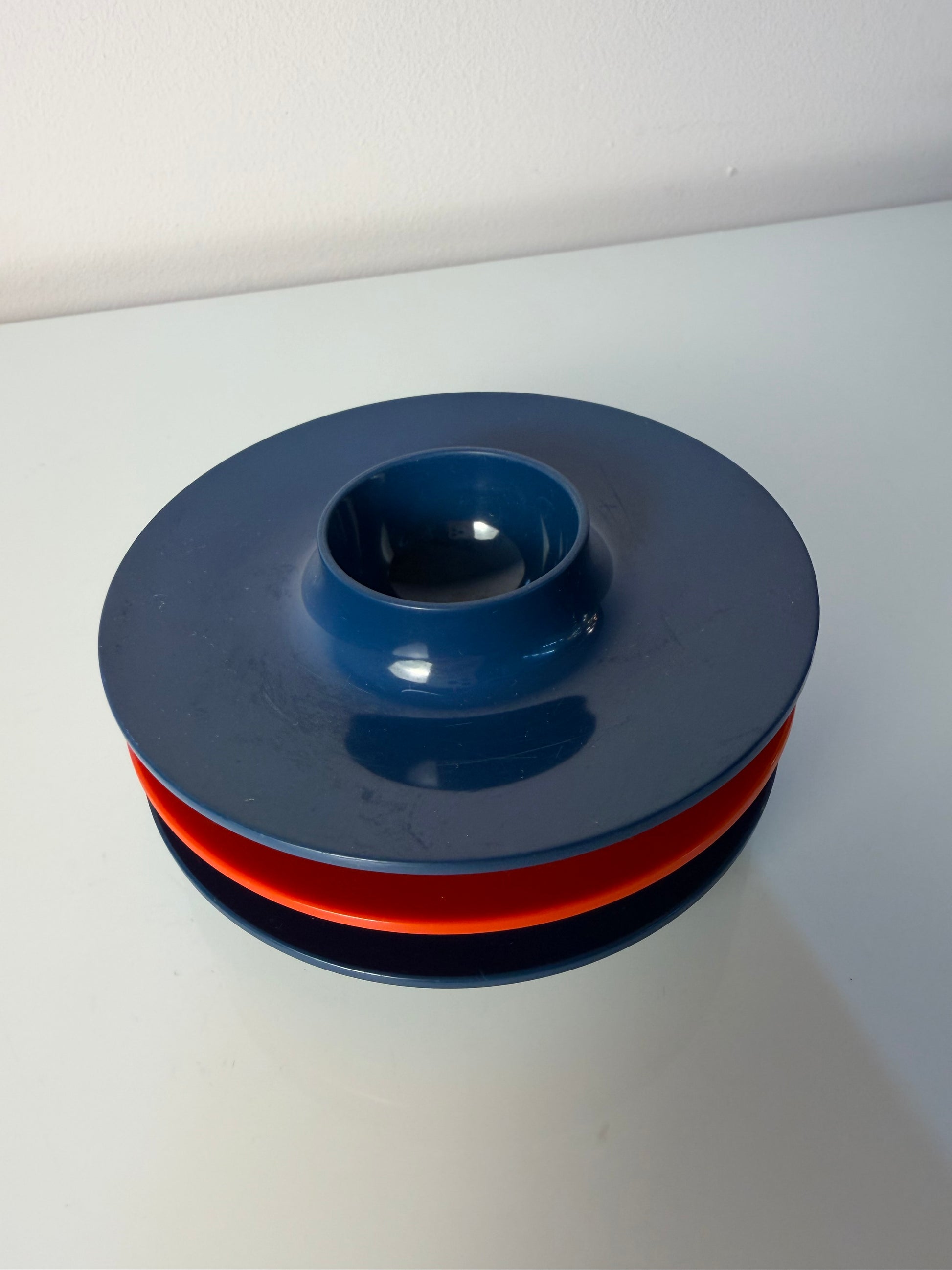 Set: 3x Eierbecher blau rot von Mepal