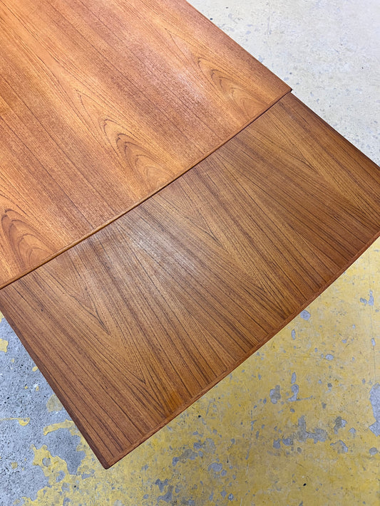 Ausziehbarer Esstisch Teak aus Dänemark