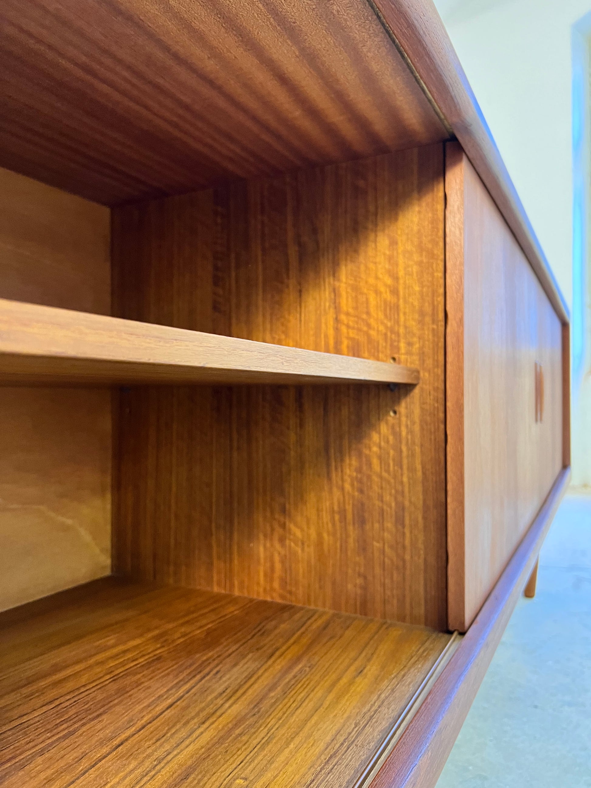 Sideboard Teak von H.P. Hansen - Breite 220 cm