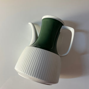 Kaffeekanne Modulation Secunda grün von Tapio Wirkkala für Rosenthal
