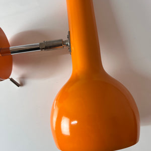 Wandlampe orange 70er