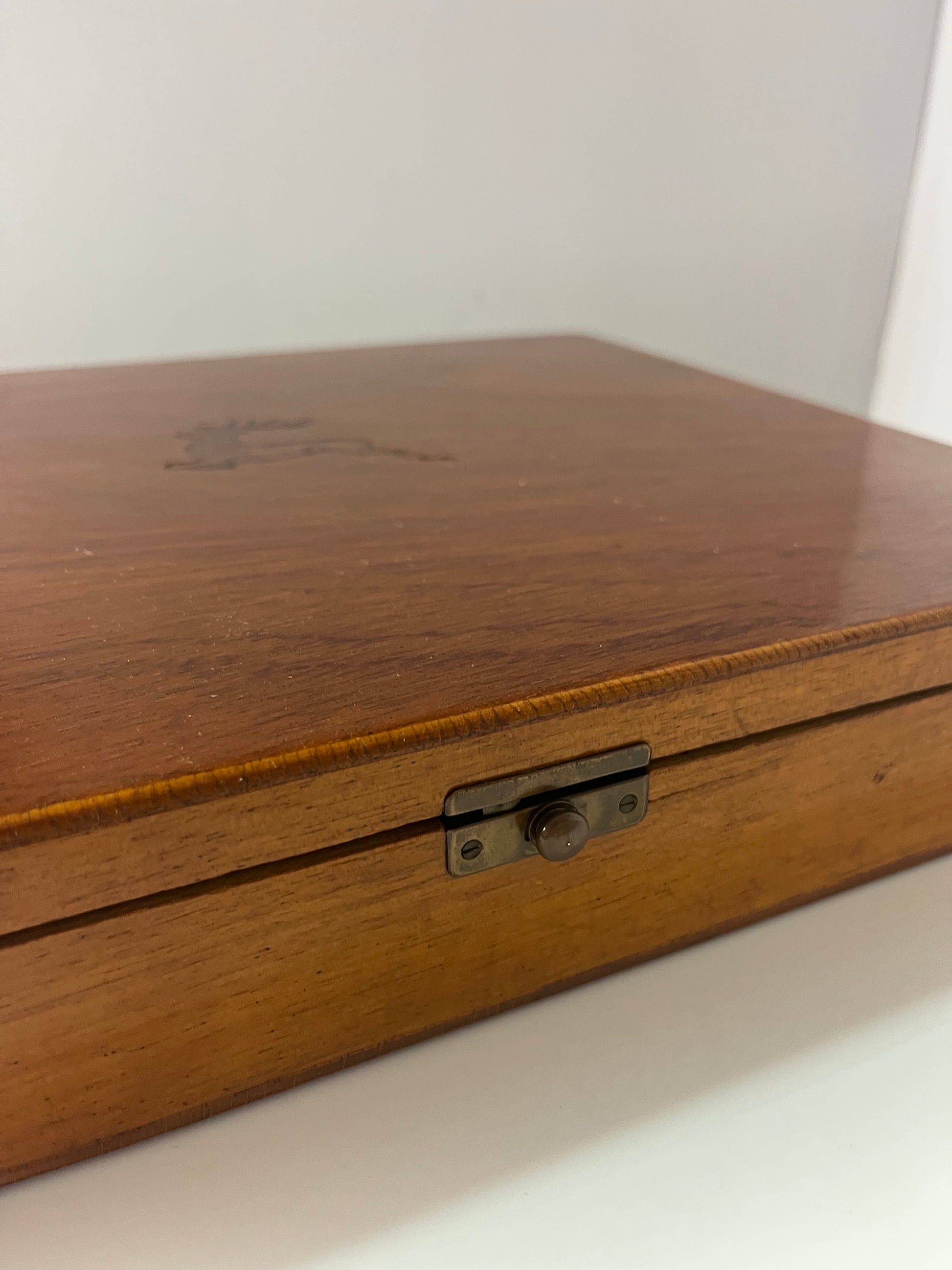 Zigarrenkiste Teak von A.M. Hirschsprung & Sønner