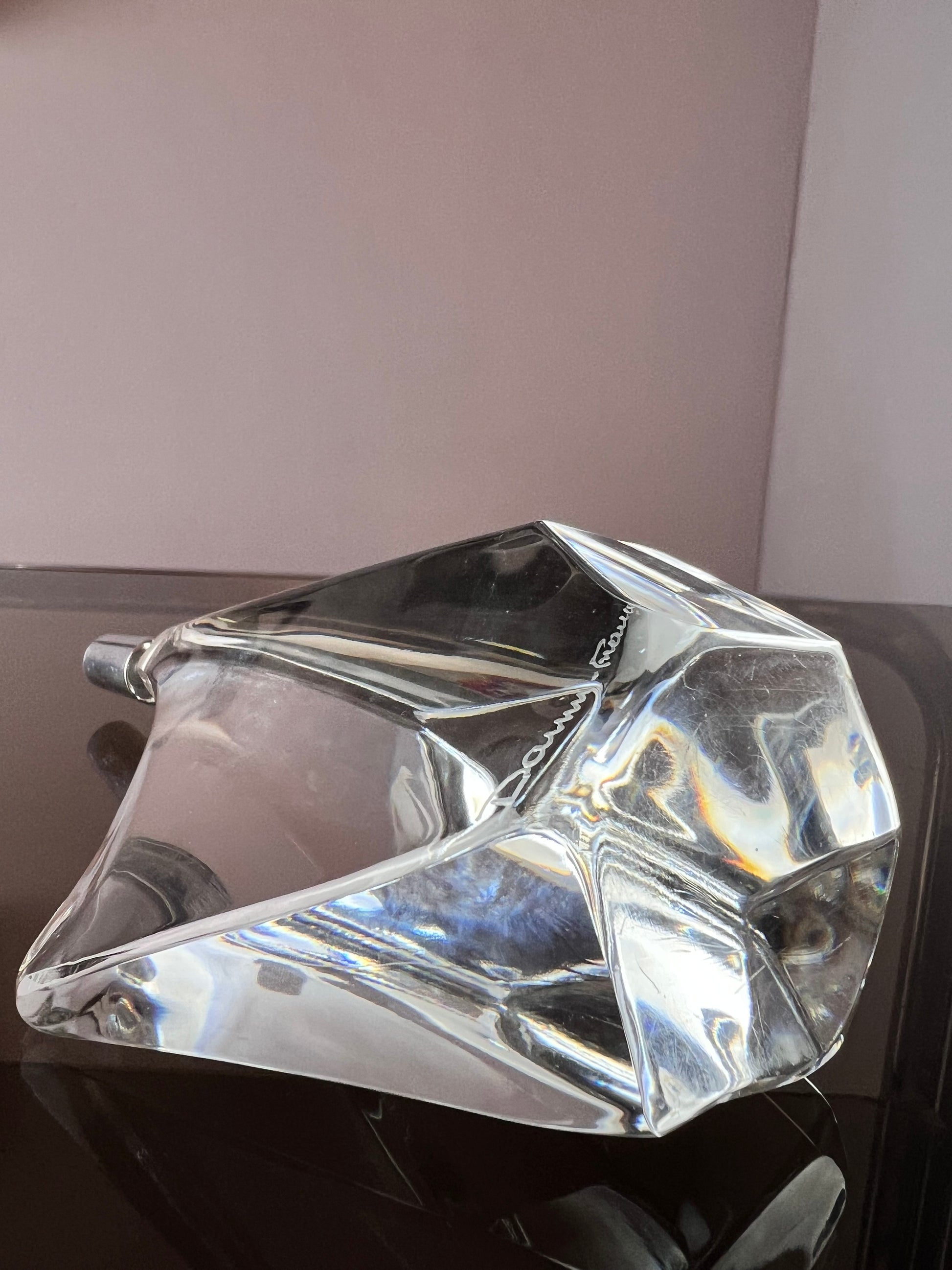 Kerzenständer Iceberg Glas von Daum Nancy
